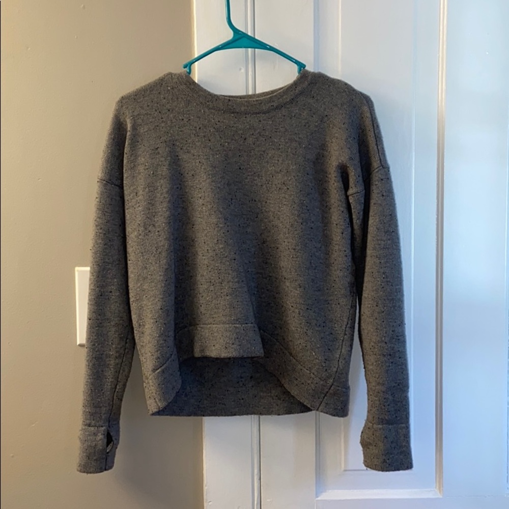 Lululemon Cropped Wool Blend Sweater